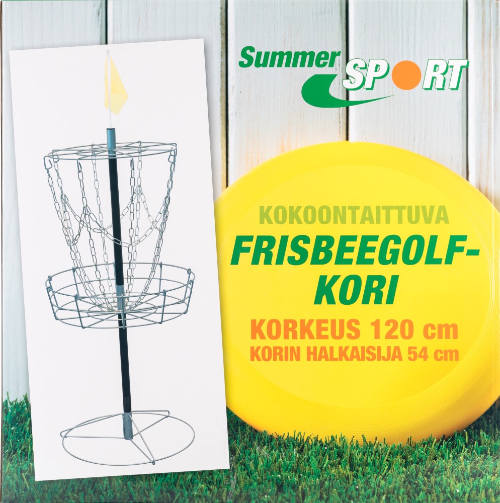 Frisbeegolf korin rakentaminen Frisbeegolf korin rakentaminen