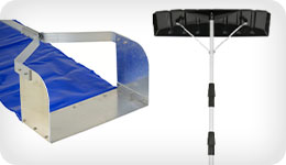 Lumenpudottimet ja lumityökalut