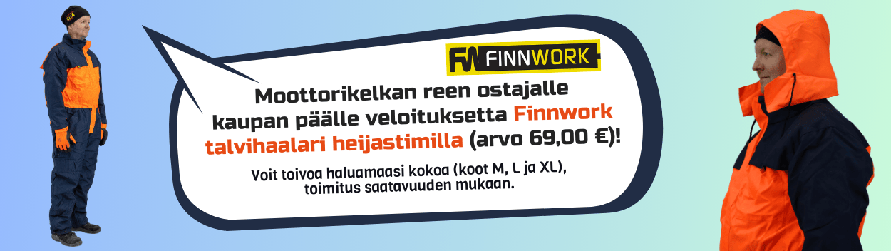 Reen ostajalle kaupanpäälle talvihaalari