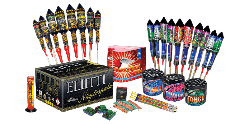 Ilotulitteet 2022 - Säästötalo on vastuullinen ja pitkäaikainen ilotulitusmyyjä Pieksämäellä