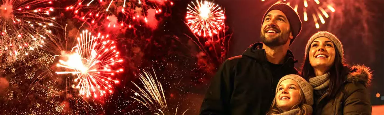 Ilotulitteet säästötalosta 449