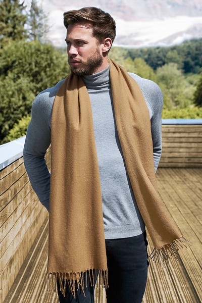 Beechfield Classic huivi hapsuilla, tummansininen - Huivit ja kaulaliinat - TN-223830 - 2