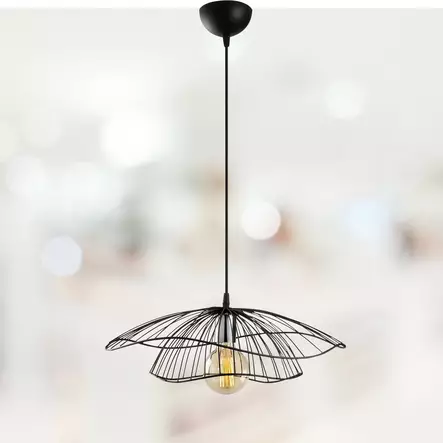 Chic Home Perhonen kattovalaisin 50x111 cm, musta - Katto- ja seinävalaisimet - 8681875501810 - 2