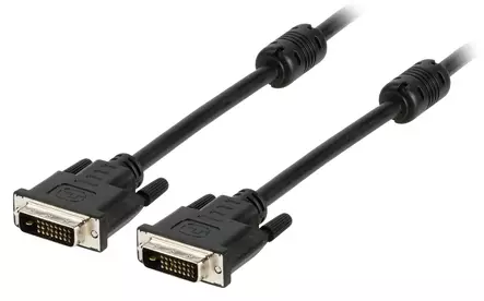 DVI Kaapeli DVI-D 24 + 1-Pin Uros - DVI-D 24 + 1-Pin Uros 2.00 m Musta - DVI-kaapelit ja -sovittimet - VLCB32000B20 - 2
