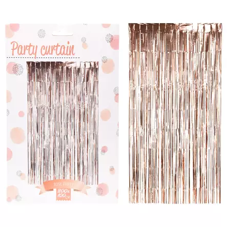 Juhlaverho rosego 100x250cm - Juhlakoristeet - 8720573570480 - 1