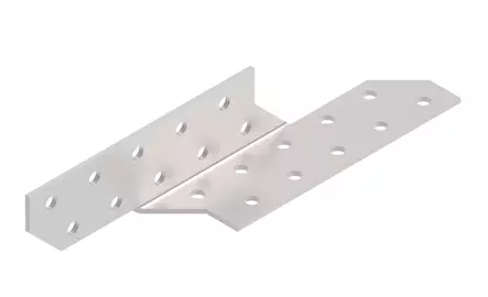 Kannatuslevy 170 x 32 x 2,0 mm, vasen - Naulauslevyt ja kulmaraudat - 4741280721020 - 1