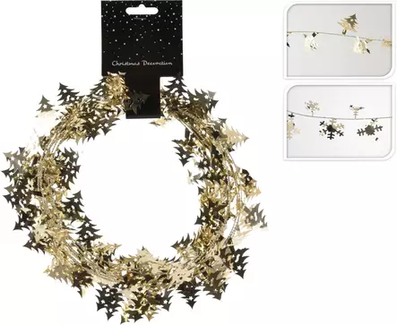 Kuusenpunos 5m Kulta - Joulukoristeet ja -tekstiilit - 8720573683180 - 1