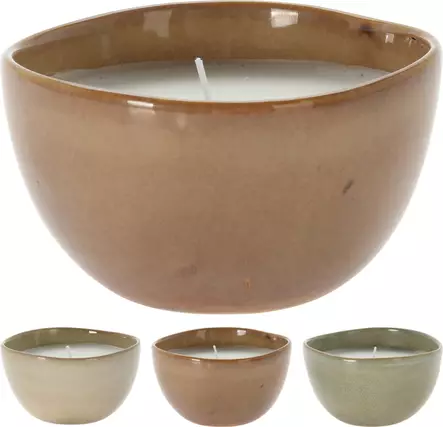 Kynttil=C3=A4 posliinikulhossa - Kynttilät ja lyhdyt - 8720573409940 - 1