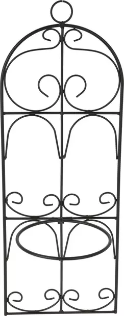 Ruukkuteline 52x19 cm musta - Kukkatelineet ja kasvutuet - 8720573464260 - 1