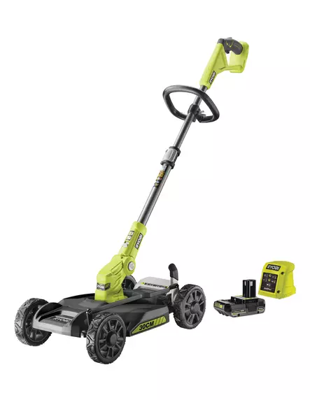 Trimmeri-ruohonleikkuri 18V ONE+ Ryobi RY18LMC30A-120 - Työnnettävät ruohonleikkurit - 4892210221520 - 1
