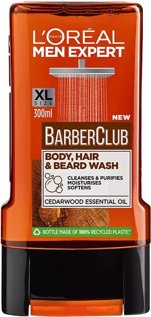 Suihkugeeli Barber Club 300 ml - Miehille - 3600523968060 - 1