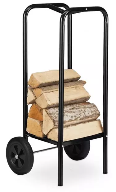 Halkovaunu, teräs, kantavuus 60kg - Nokkakärryt ja pumppukärryt - 6438168118390 - 1