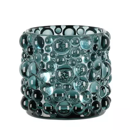 Kynttiläkuppi Pisara turkoosi 8,5cm - Led-kynttilät ja lyhdyt - 6410416289670 - 2