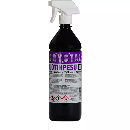 Liuotinpesu 1 l Sumute Crystal - Autoshampoot - 6419715411010 - 1