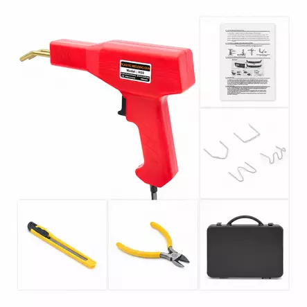 Muovinkorjaussarja 50 W Mag-Pro - Ergonominen, nopea lämmitys, sisältää niitit ja tarvikkeet - Muovinkorjaus - 6418536039540 - 1
