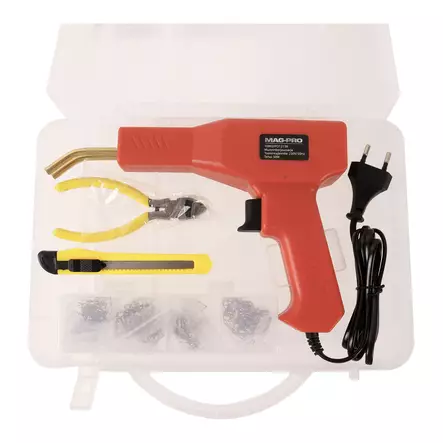 Muovinkorjaussarja 50 W Mag-Pro - Ergonominen, nopea lämmitys, sisältää niitit ja tarvikkeet - Muovinkorjaus - 6418536039540 - 2
