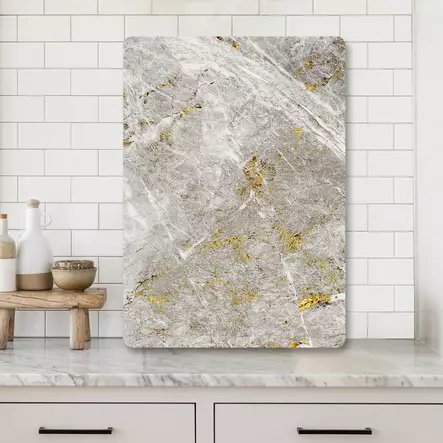 Monivärinen 100% Temperoitu Lasi Leikkuulauta 20x30 cm - Antibakteerinen, Helppo Puhdistaa, Liukumaton Silikonijalat - Keittiötyövälineet - 8684283724390 - 1