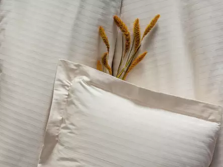 Satiininen tuplapussilakanasetti, pellava, 200 x 220 cm, pehmeä, kestävä - Lakanat ja tyynyliinat - 8684282476160 - 2