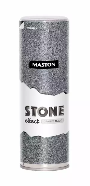 Spraymaali granite black stone effect 40 - Spraymaalit - 6412490036980 - 1
