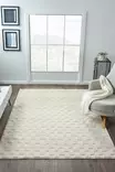 100% JUTE Matto 100x200 cm - Kermanvärinen, 5 mm Nukkakorkeus, Helppohoitoinen, Ajaton Eleganssi, Ei Konepesua - Suuret ja keskikokoiset matot - 8684282264040 - 2