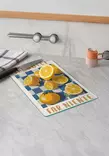 100% Karkaistu Lasi Leikkuulauta, Antibakteerinen, Helppo Puhdistaa, Liukumaton, 30x40 cm, Ei Astianpesukoneeseen - Keittiötyövälineet - 8684283733040 - 2