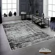 100% Polyesteri Matto 100x150 cm - Antibakteerinen, Liukumaton, Konepestävä, Moderni Väriyhdistelmä, Helppohoitoinen - Suuret ja keskikokoiset matot - 8683742615460 - 2