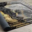 100% Velvet Multicolor Matto 180x280 cm - Antibakteerinen, Liukumaton, Konepestävä, 3D Digitaalinen Painatus - Suuret ja keskikokoiset matot - 8681875977370 - 4