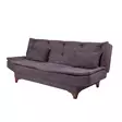 3-istuttava vuodesohva, antrasiitti, 190 cm leveä, mukava, tilaa säästävä - Vuodesohvat - 8681875598100 - 1