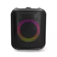 Bluetooth® Party Speaker | Akun 1 käyttöaika vakiokäyttö: 300 min | 150 W | Kahva | Juhlavalot | Taajuuskorjain | Musta / Oranssi - Bluetooth kaiuttimet - 5412810450640 - 12
