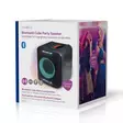 Bluetooth® Party Speaker | Akun 1 käyttöaika vakiokäyttö: 300 min | 150 W | Kahva | Juhlavalot | Taajuuskorjain | Musta / Oranssi - Bluetooth kaiuttimet - 5412810450640 - 67