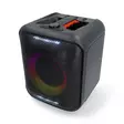 Bluetooth® Party Speaker | Akun 1 käyttöaika vakiokäyttö: 300 min | 150 W | Kahva | Juhlavalot | Taajuuskorjain | Musta / Oranssi - Bluetooth kaiuttimet - 5412810450640 - 41