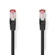 CAT6 Verkkokaapeli | RJ45 uros | RJ45 uros | S/FTP | 1.50 m | Pyöreä | LSZH | Musta | Label - Tietokone ja verkko - 5412810423200 - 1
