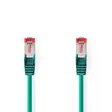 CAT6 Verkkokaapeli | RJ45 uros | RJ45 uros | S/FTP | 2.00 m | Pyöreä | LSZH | Vihreä | Label - Tietokone ja verkko - 5412810423460 - 1
