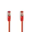 CAT6 Verkkokaapeli | RJ45 uros | RJ45 uros | S/FTP | 5.00 m | Pyöreä | LSZH | Punainen | Kirjekuori - Tietokone ja verkko - 5412810278220 - 1