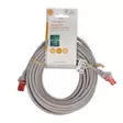 CAT6 Verkkokaapeli | RJ45 uros | RJ45 uros | U/UTP | 10.0 m | Pyöreä | PVC | Harmaa | Label - Tietokone ja verkko - 5412810422890 - 66