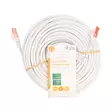 CAT6 Verkkokaapeli | RJ45 uros | RJ45 uros | U/UTP | 20.0 m | Pyöreä | PVC | Valkoinen | Label - Tietokone ja verkko - 5412810423040 - 66