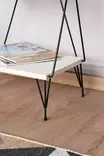 Valkoinen Kirjahylly - 100% Melamiinipinnoitettu Lastulevy, 46x165x30 cm, Useita Hyllyjä, Kiinnitettävä Seinäkiinnitys - Kirjahyllyt - 8682870729520 - 5
