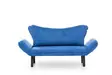 2-istuttava vuodesohva, sininen, Leveys 150 cm, kestävä, monikäyttöinen - Vuodesohvat - 8681875833140 - 8