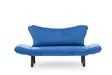 2-istuttava vuodesohva, sininen, Leveys 150 cm, kestävä, monikäyttöinen - Vuodesohvat - 8681875833140 - 6