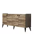 Chic Home Luka senkki 182x41xK82,5 cm, ruskea - Kaapit ja lipastot - 8681875808490 - 2