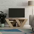 TV-taso, tammi, 110cm leveä, kestävä, runsaasti säilytystilaa - TV-tasot - 8681875101140 - 5
