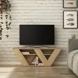 TV-taso, tammi, 110cm leveä, kestävä, runsaasti säilytystilaa - TV-tasot - 8681875101140 - 1