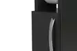 Kylpyhuonekaappi, antrasiitti, 15 cm leveys, 65 cm korkeus, 12 cm syvyys, kestävä, tilava, helppo asentaa - Kylpyhuonekalusteet - 8682870704350 - 5