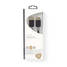 DisplayPort kaapeli | DisplayPort uros | DisplayPort uros | 4K@60Hz | Kullattu | 2.00 m | Pyöreä | PVC | Antrasiitti | Laatikko - Tietokone ja verkko - 5412810263820 - 4
