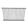Green Land Garden alumiininen aitaelementti, musta - Aidat ja aitaverkot - 6438014268170 - 1