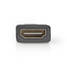 HDMI -sovitin | HDMI Mini | HDMI Ulostulo | Kullattu | Suora | ABS-Muovi | Musta | 1 kpl | Blister - Videoliittimet ja plugit - 5412810289950 - 4