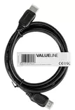 High Speed HDMI-kaapeli Ethernet HDMI-Liitin - HDMI-Liitin 1.00 m Musta - HDMI-kaapelit - 5412810232710 - 6