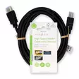 High Speed HDMI Kaapeli Ethernet | HDMI liitin | HDMI liitin | 4K@30Hz | ARC | 10.2 Gbps | 3.00 m | Pyöreä | PVC | Musta | Label - HDMI-kaapelit - 5412810426850 - 66
