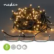 Jouluvalot | Nauha | 180 LED's | Lämmin Valkoinen | 13.50 m | Kevyet vaikutukset: 7 | Sisä- tai ulkotila | Verkkovirtakäyttöinen - Valosarjat - 5412810407170 - 5