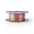 Kaiutinkaapeli | 2 x 0.75 mm² | Kupari | 100 m | Pyöreä | PVC | Läpikuultava | Kela - Audiokaapelit - 5412810311910 - 66